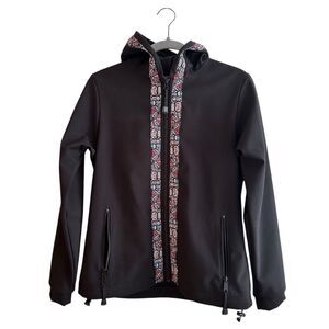 Copper River Fleece Denali Jacket Size XS Black